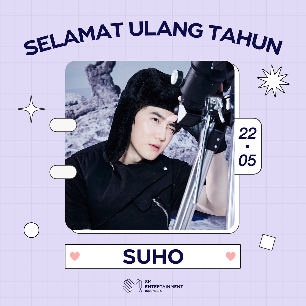 SMTOWN_Idn's tweet photo. Selamat ulang tahun, SUHO✨ 

Happy birthday, SUHO✨

#HappySUHODay #SUHO #EXO
@weareoneEXO https://t.co/wdBBlwZ1oI