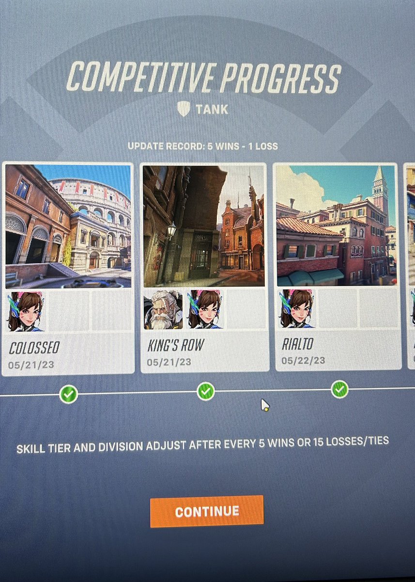 HailFire859's tweet photo. I don’t get it! What do I have to do to rank up!!! I’ve ranked to bronze 5 at least 5 times in a row now @PlayOverwatch @Blizzard_Ent https://t.co/uUnSItrbyf