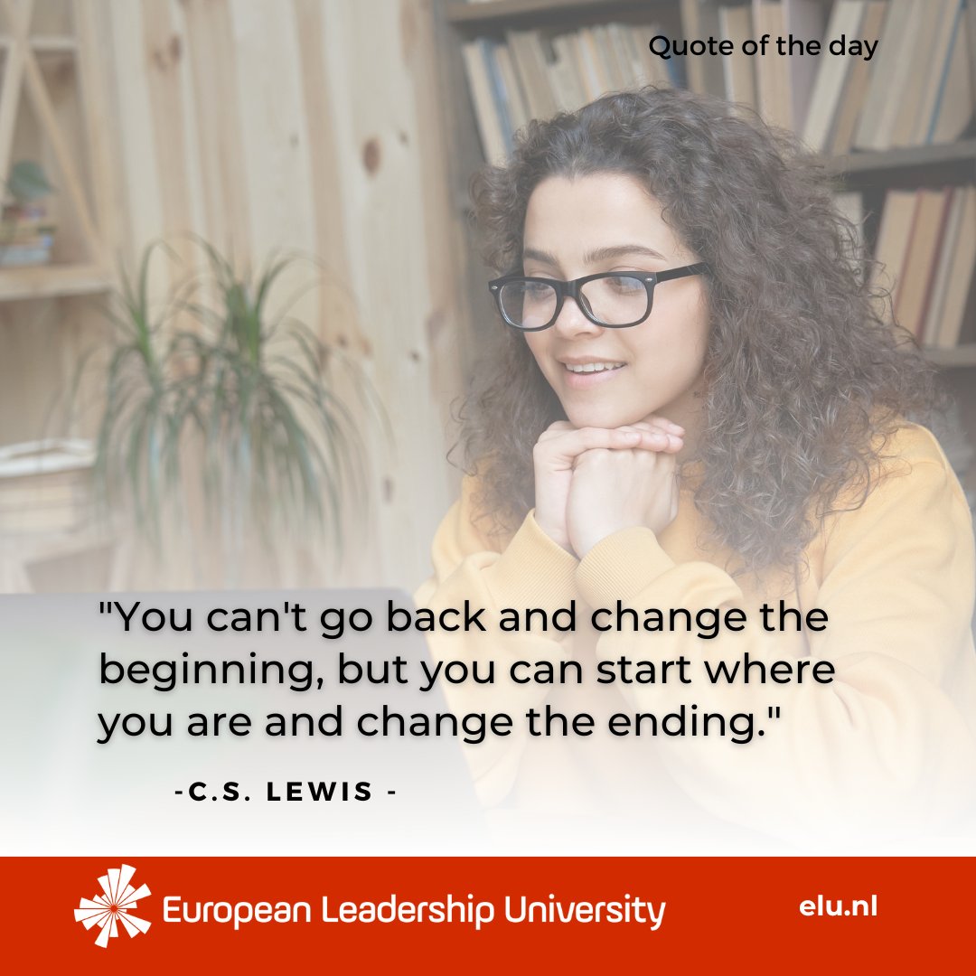 amsterdam_tech's tweet photo. Happy Monday! As we start a new week, let's take some inspiration from the words of C.S. Lewis. This quote reminds us that no matter where we are in life, we always have the power to shape our future. #MondayMotivation #CreateYourFuture #PositiveChange https://t.co/ZnbvChEf60