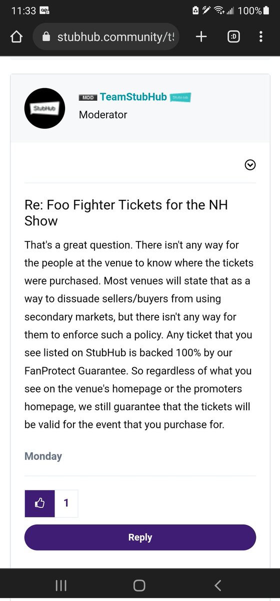 Breezy531's tweet photo. @foofighters @BankNHPavilion @SeatGeek @StubHub
What the literal f*ck are u people doing!!?? You realize that the tickets were already bought by scalpers when they went on sale right!?? &amp; they are still selling them now!?? 
So now you are just screwing your fans....!? https://t.co/5mHsTDIqWb