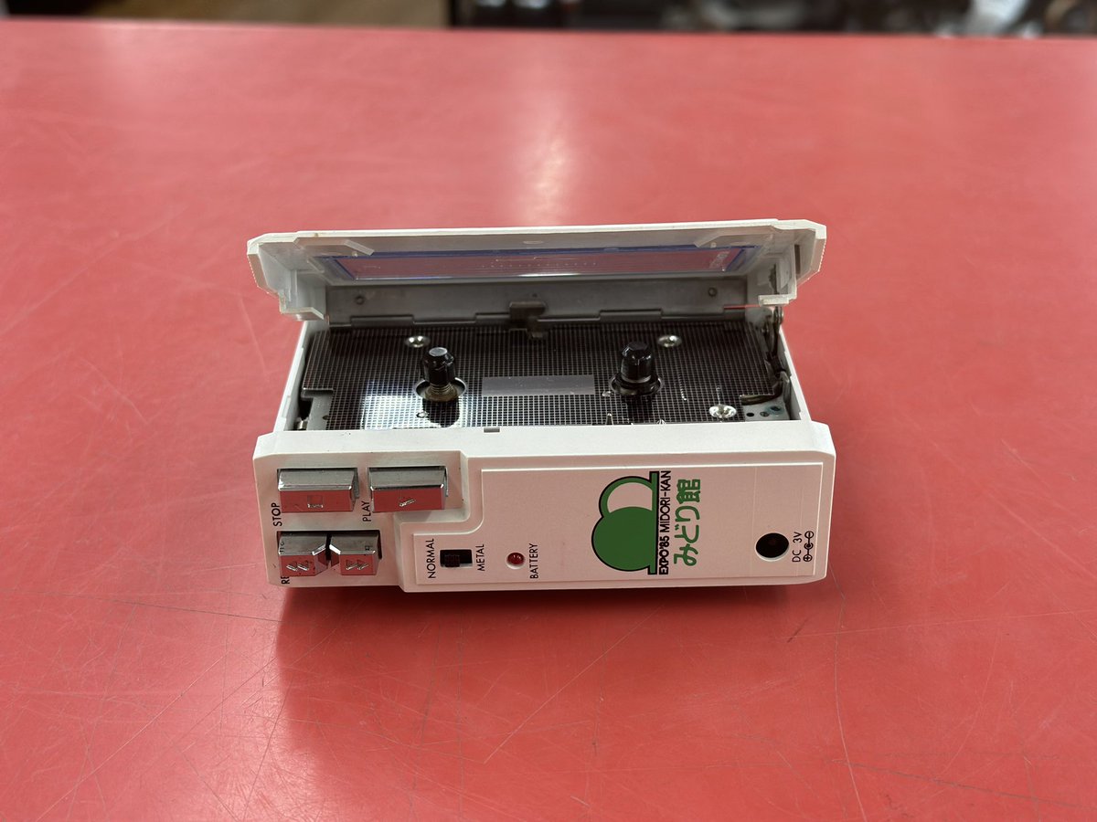 1985年つくば科学万博EXPO'85みどり館M-1985 カセットプレーヤー 1985