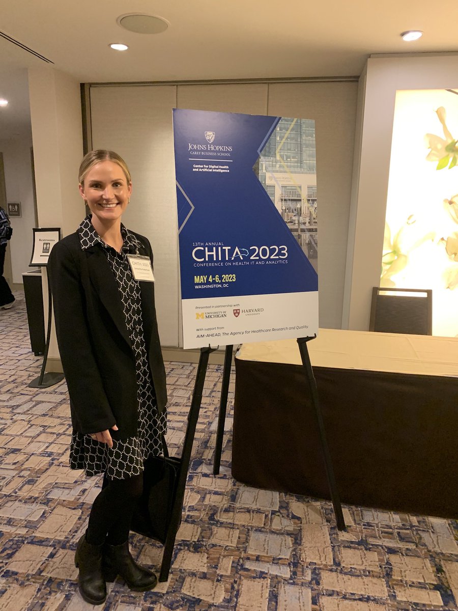 SamTRobertson1's tweet photo. Earlier in the month I had the privilege of participating in the Doctoral Consortium and Conference for Health IT &amp; Analytics (CHITA) in Washington DC. Thanks so much for having me, what an enriching experience! @UQ_Business https://t.co/UEfsbxo0vU