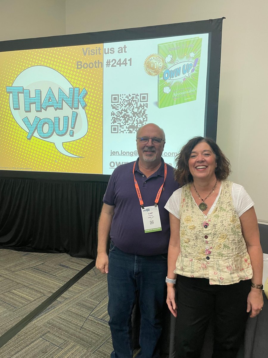 Had a GREAT time today presenting a Solution Session at #ATD2023 today! I had a great presentation-thank you to everyone who attended, and we're so excited to see and chat with everyone at the official first day tomorrow!