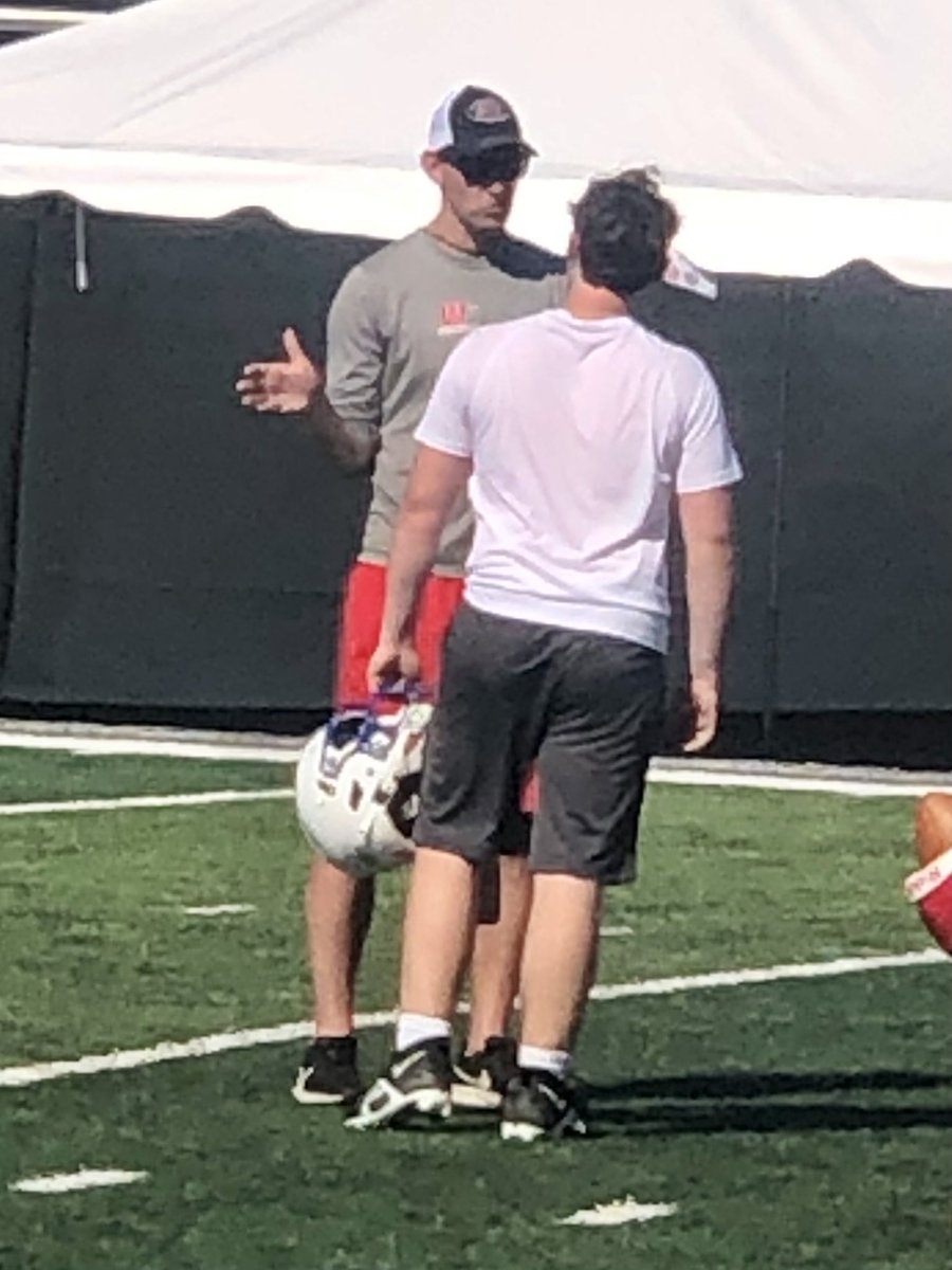_CanyonThomas's tweet photo. Had a Great Day at @IndWesleyan_FB!!!  thanks for the invite @Coach__AT and @Coach_Rode Really loved the energy &amp; looking forward to coming back in the Fall!!#Wildcats
#KeepGrinding
#BelieveandAchieve
#InHisGrip
@HSEFootball https://t.co/t6x752UZbD