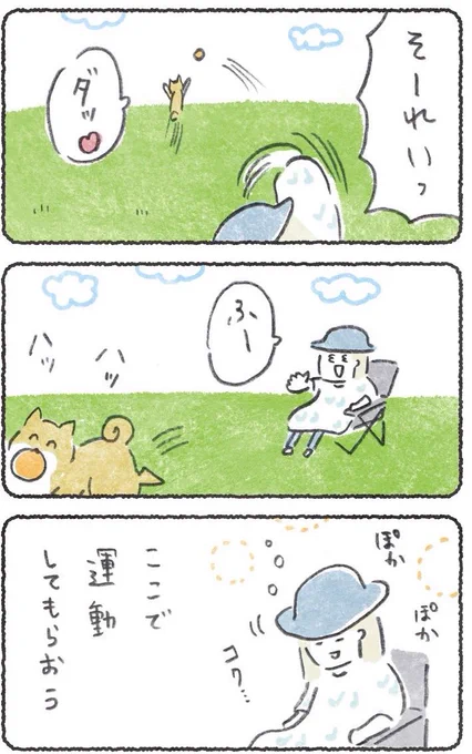 ドッグランで犬を盛り上げようとしたら失敗しました😭 つづき→ (アプリなしで読めます)