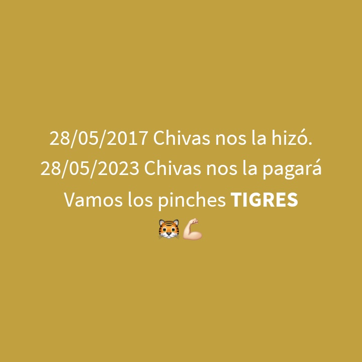 CarlosSilP's tweet photo. Vamos los pinches TIGRES @TigresOficial https://t.co/4Np09rPOqP