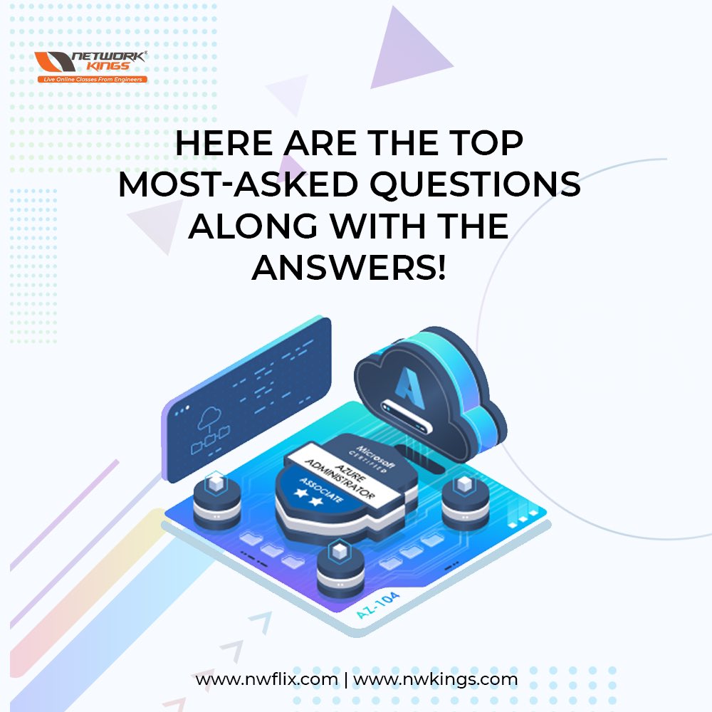 nwkingsofficial's tweet image. Here are top most-asked Microsoft Azure interview questions that you need to know about. ✅

Check out the free resource here: bit.ly/3Mt9GSi

#nwkings #explorepage #azureadministrator #azure #microsoft #engineer