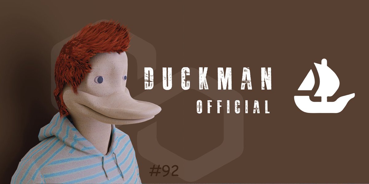 DuckMan # 92
Collection - DuckMan Officials

<a href="/opensea/">OpenSea</a> &amp; <a href="/rarible/">Rarible</a>

#nft #nftart #opensea #NFTCollections #rarible #NFTs