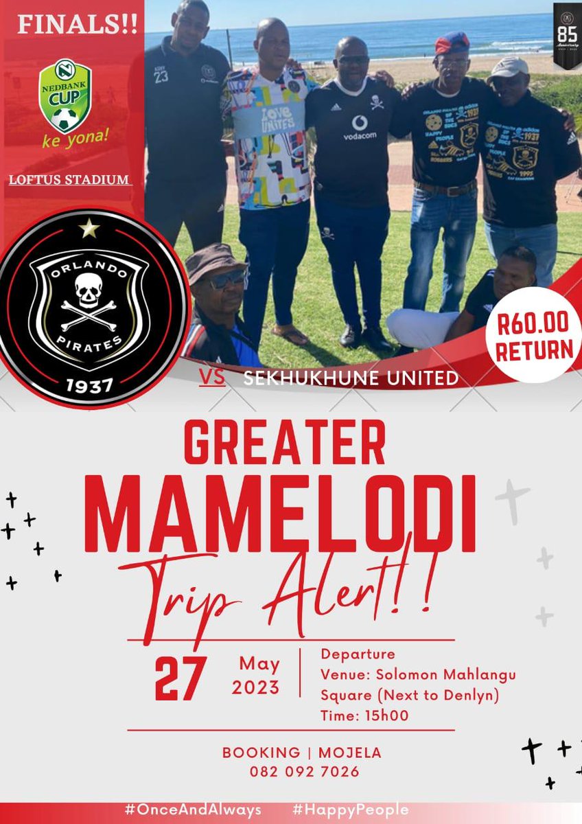 #FillUpLoftus
<a href="/orlandopirates/">Orlando Pirates</a> 
<a href="/ASHY2315/">ASHY23</a> 
<a href="/Thulari15/">John Skosana</a> 
<a href="/SkipperDirector/">Skipper Director</a> 
<a href="/AbelNape/">Not Yet Uhuru ABZAA</a>