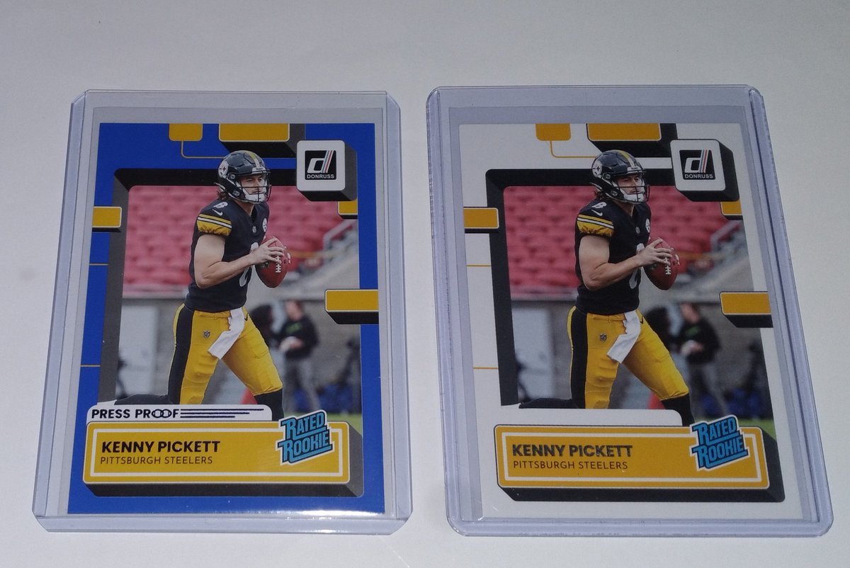 JUSTBUYSPORTSC1's tweet photo. SOME KENNY PICKETT ROOKIE CARDS @steelers https://t.co/ROda8Q4BiB