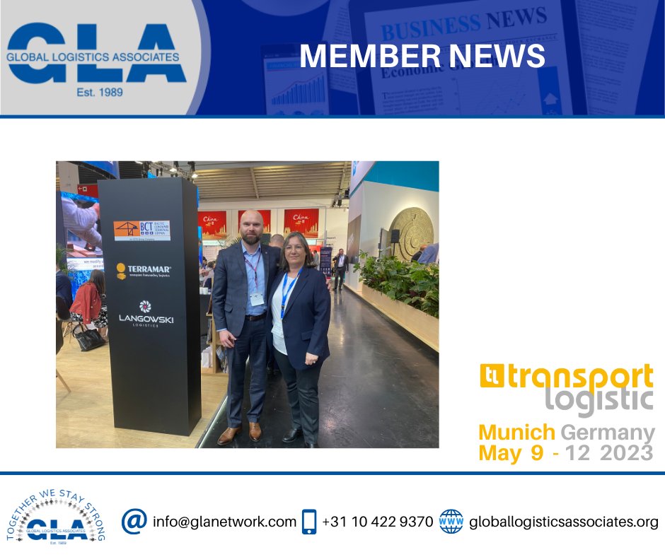 GLANETWORK's tweet photo. More of members meeting up in Munich. Bell-Mar Shipping, Israel with Langowski Logistics, Poland.
 #globallogisticsassociates https://t.co/G4iVb9qdVN