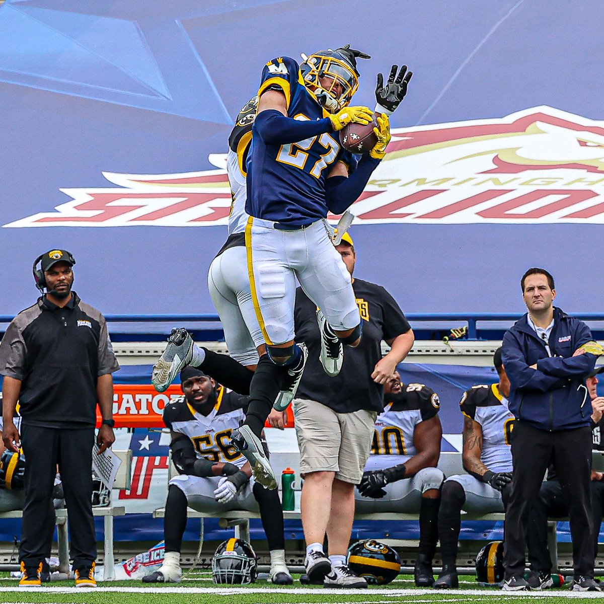 WesHalePhoto's tweet photo. Highlights from the Memphis Showboats vs Pittsburgh Maulers, 5/20/2023.
.
.
#USFL #MemphisShowboats #showboats #goboats #choose901 #radphotos #sportsphotography #football #radactionphotography @USFLShowboats   @USFLcomms @USFL https://t.co/kUpbmmEt2k