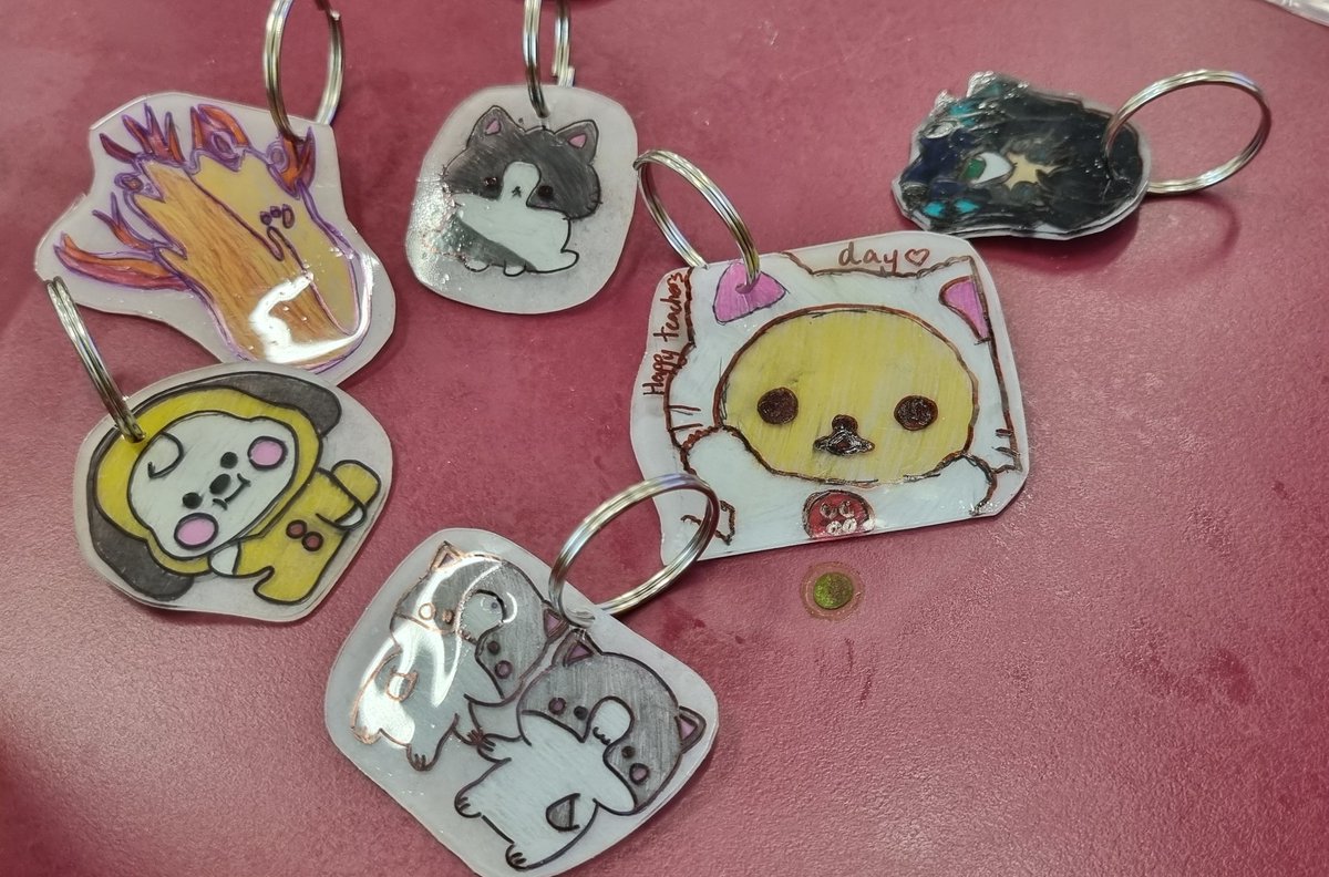 MimiMokhsein's tweet photo. Made Teacher's Day and personal keychains during our CCA last week 😄 https://t.co/DsYcTu1C3h