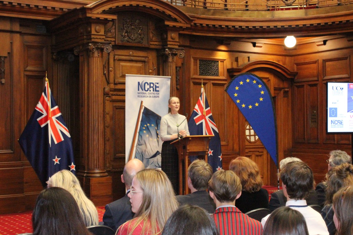 EUinNZ's tweet image. Amazing start to #ModelEU 🇪🇺with an inspirational speech from @NinaObermaierEU &amp;amp; the participation of #TeamEurope ambassadors!  Exciting times ahead as students will discuss the EU&apos;s efforts to reduce the impact of climate change and energy use ♻️🌱
#EUGreenDeal #REPowerEU