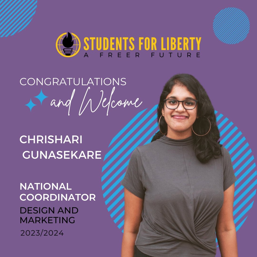 sfl_srilanka's tweet photo. Woot woot! -cue drum roll- Welcome and congratulations to our new National Coordinator for Design and Marketing.
Expect good things to come!
#newbeginnings #newleaders #SASFL #studentsforliberty #sflsl #SriLanka https://t.co/6Rcop4HycH