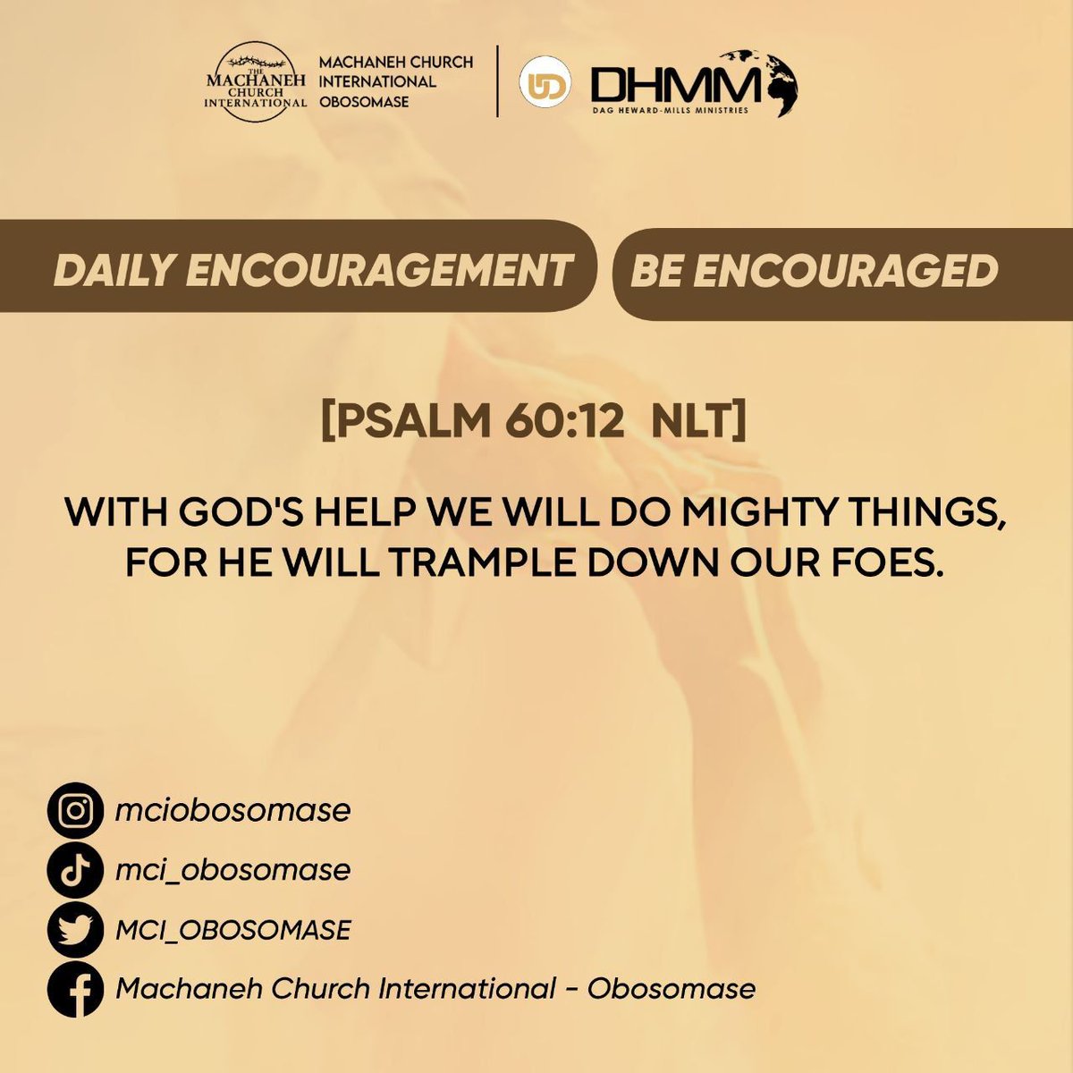 BE ENCOURAGED 
#DailyEncouragement