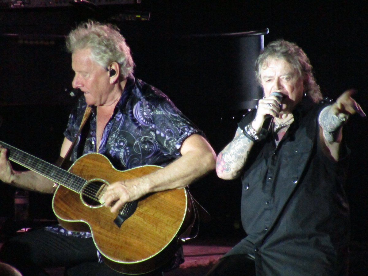 It took 48 years but finally saw <a href="/AirSupplyMusic/">Air Supply Music</a> in concert at the Pompano Beach Amphitheater.
Amazing that Russell Hitchcock is 73, and Graham Russell is 72, and they are still going strong. 
They sound great.