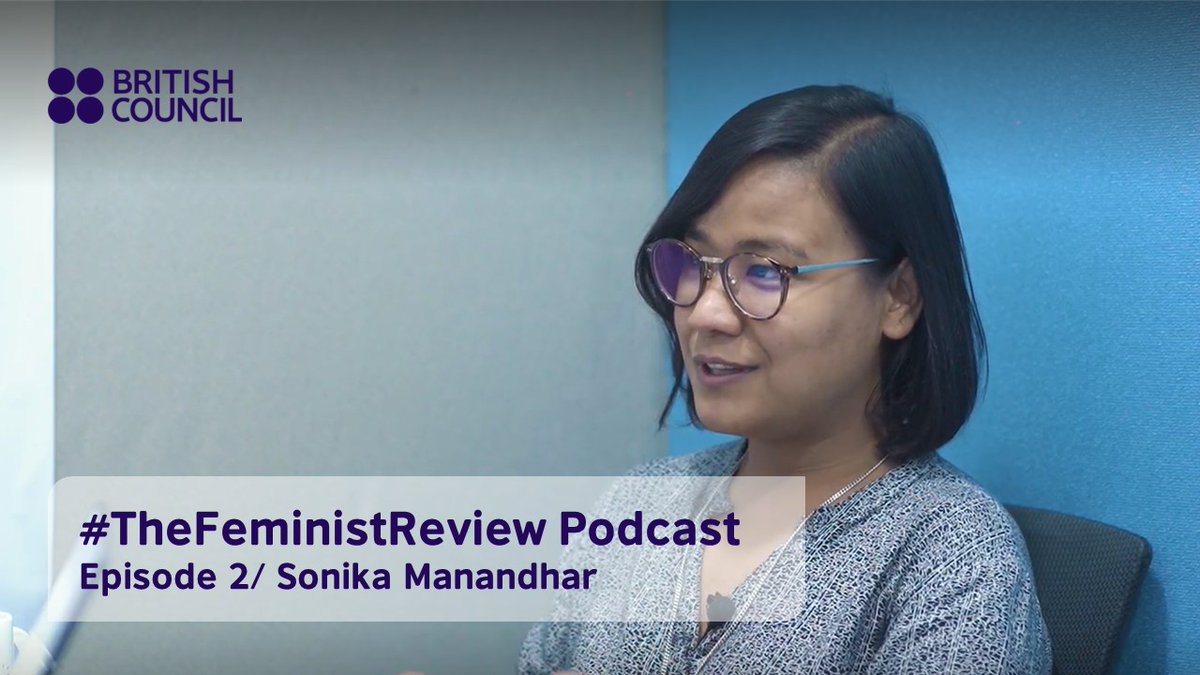 In our episode 2⃣of #TheFeministReview podcast, we bring to you <a href="/Sonikamanandhar/">Sonika 𑐳𑑀𑐣𑐶𑐎𑐵 🌍</a> co-founder of Aloi.

She is a #YoungLeader who persevered &amp; collaborated to help #WomenEntrepreneurs by combining microfinance with technology. 

facebook.com/BritishCouncil…