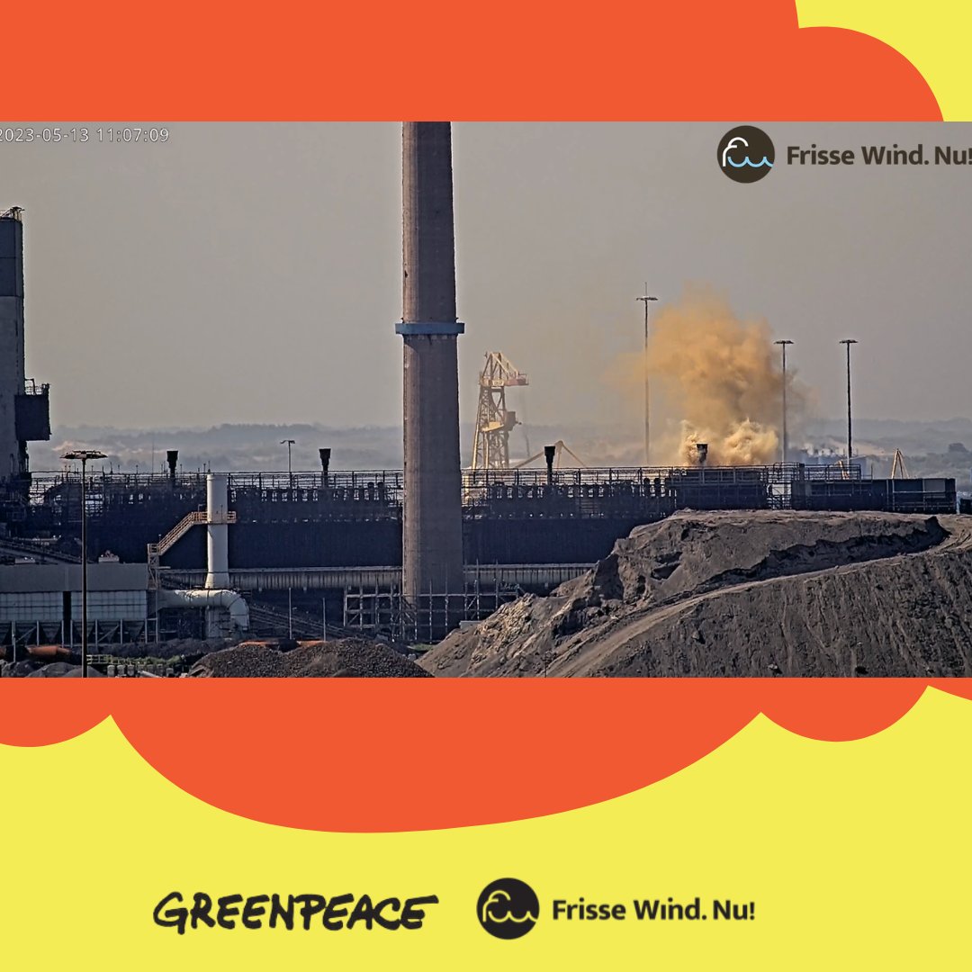 FrisseWindNu's tweet photo. NIEUWS: samen met @GreenpeaceNL starten we #spotdegifwolk!

Help mee de ziekmakende wolken bij Tata Steel te spotten. 

https://t.co/pDBomH7lV6 https://t.co/iRWotIzRiX