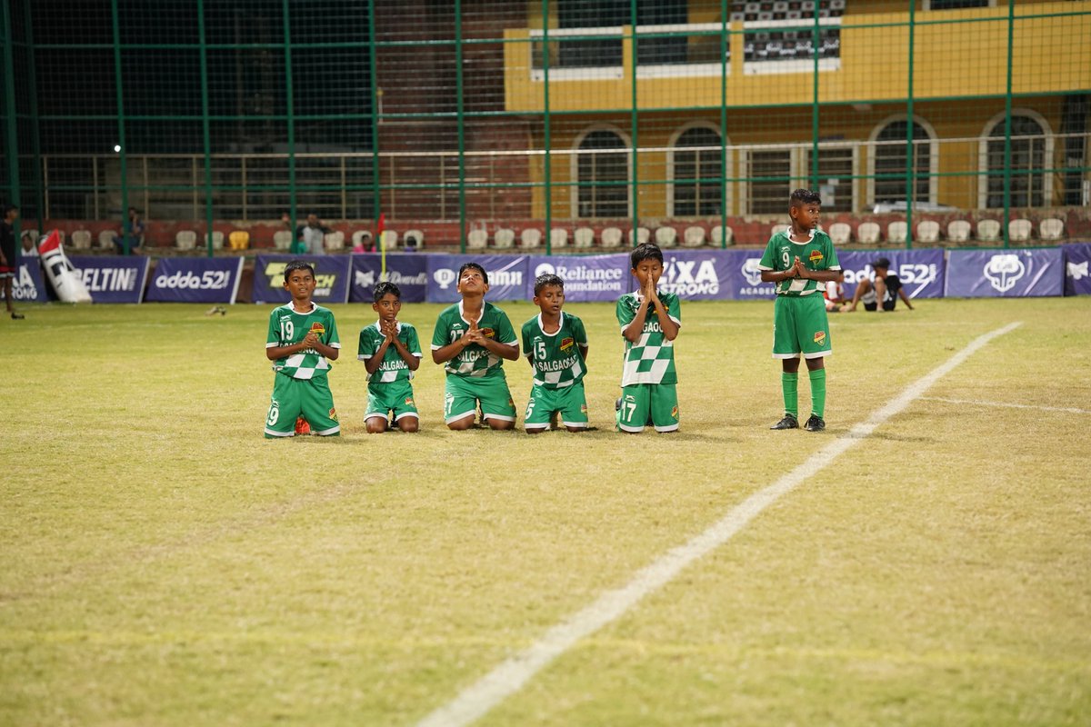 forcagoaorg's tweet photo. The final kick: one truly dependent on luck, skill and prayer! 🥅🙏

#ForcaGoaFoundation #ForcaGoa #PlayInspired #penalties #FootballForAll https://t.co/tR8eLlcwrZ