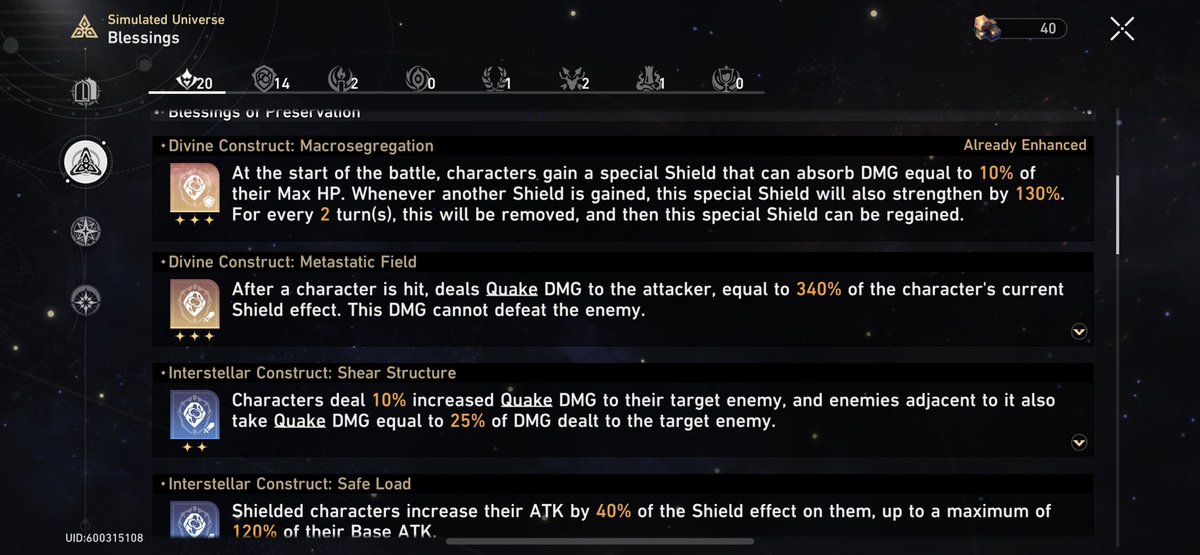 cardindieuu's tweet photo. Gepard is my first five star and will be my comfort character for the rest of my life because what kind of guy can nurse plants, sing, draw and protect the people like cmon.

World 3, Difficulty 3, Preservation

#gepardlandau #HonkaiStarRail https://t.co/IE2cse0F4V