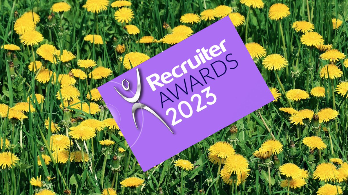 May Inspiration: Recruiter Awards 2023:

This year's entries really challenged my judgement. The race in all categories is so close and the field is neck and neck. 

Scoring is completed and I am thrilled and look very much forward to meeting with the other judges end of this Mai