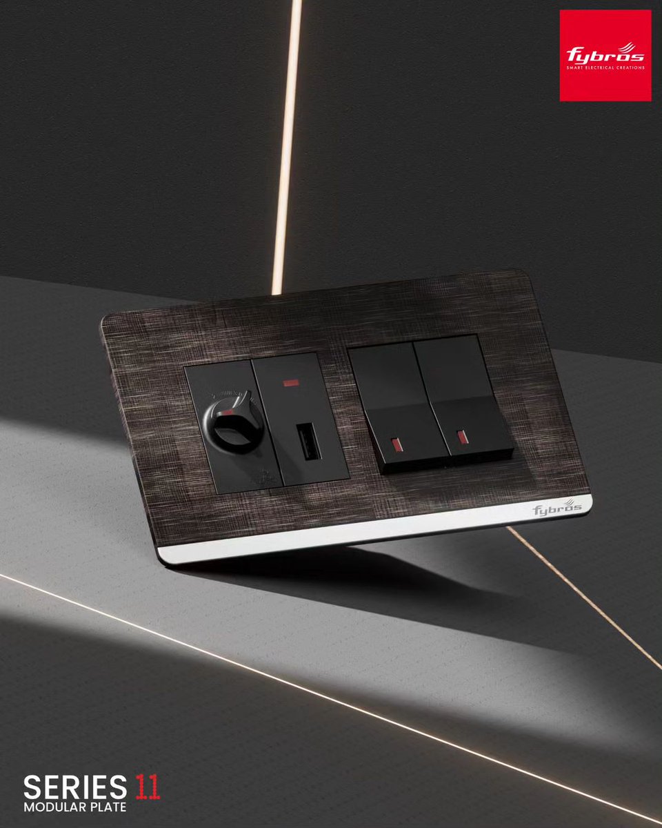 fybrosofficial's tweet photo. Take your interiors up a notch with Four-X #Series11
#fybros #fourxbyfybros #coverplate #switchplate #smartelectricalcreations https://t.co/ZBpranuHaC