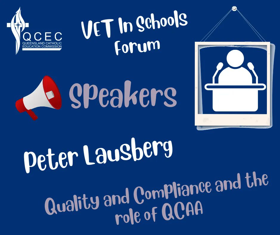 QCEC is pleased to announce that Peter Lausberg will speak on Quality and Compliance and the role of QCAA at the QCEC VET in Schools Forum on Friday 26 May. To find out more click here: buff.ly/3ZG0eyM