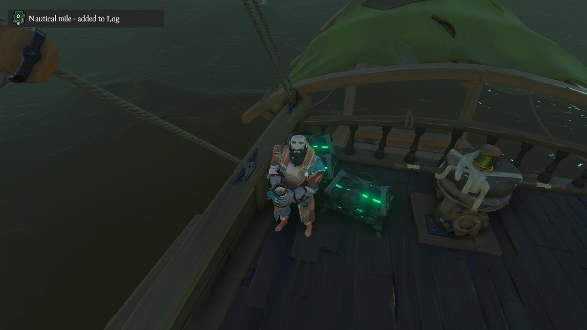 i0PTI0N's tweet photo. Stacked FoTD /w Brig or Dive... Was surprised to find 3x CoLs!! A @HitboTC moment for me!! #solosloop #sot @seaofthieves https://t.co/hAASs9G8OJ