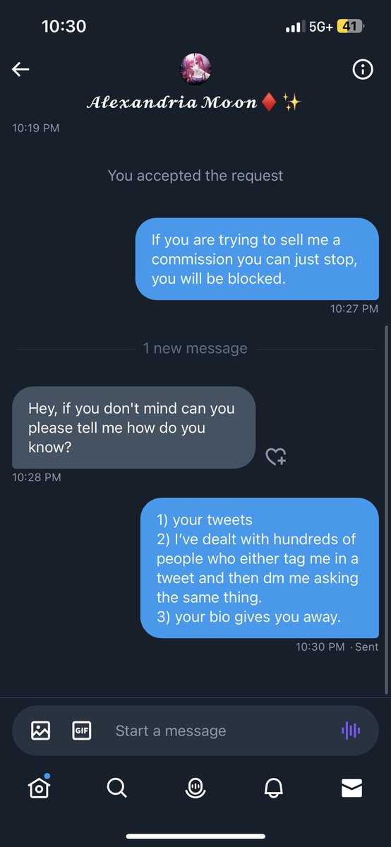 Another attempt to scam, if anyone reaches out to you with a tweet and then a dm when you aren’t looking for a commission, it’s a scam. Don’t believe them when they say it isn’t.

A trustworthy artist is <a href="/spidsol/">Jo👄(COMMISSION OPEN)</a> <a href="/spidsolnsfw/">Jo🫦 NSFW</a>