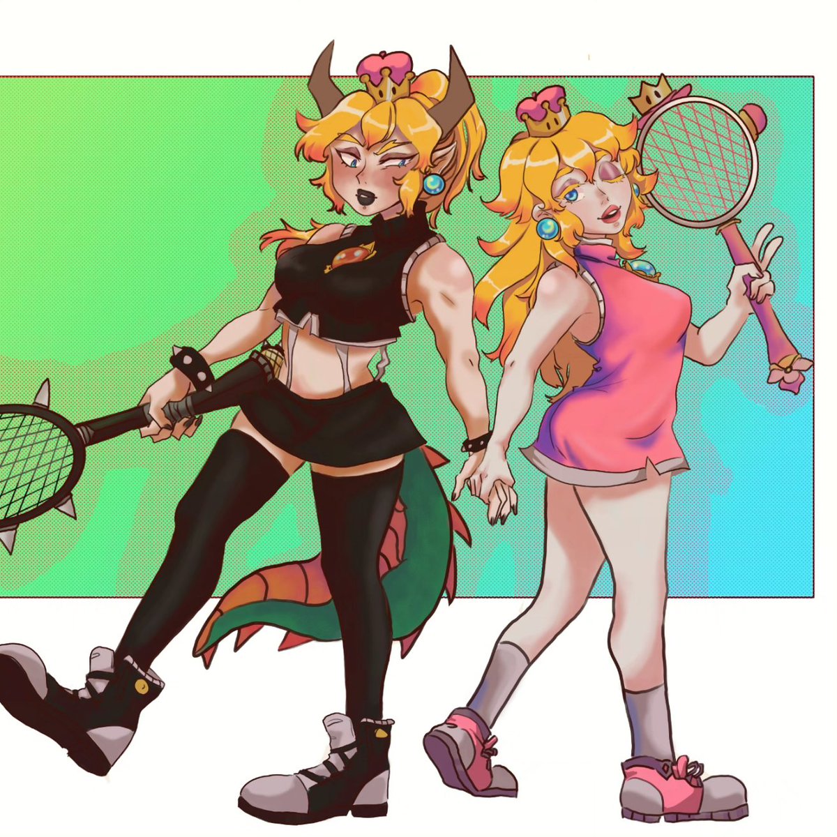 TapiocaOKKA's tweet photo. #bowsette #PrincessPeachFanArt #waifu #drawing #illustration #illustrationart https://t.co/mv5sdqYQ9P