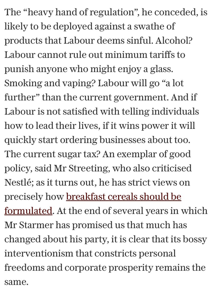 You are here to serve the NHS, not the other way around. telegraph.co.uk/opinion/2023/0…