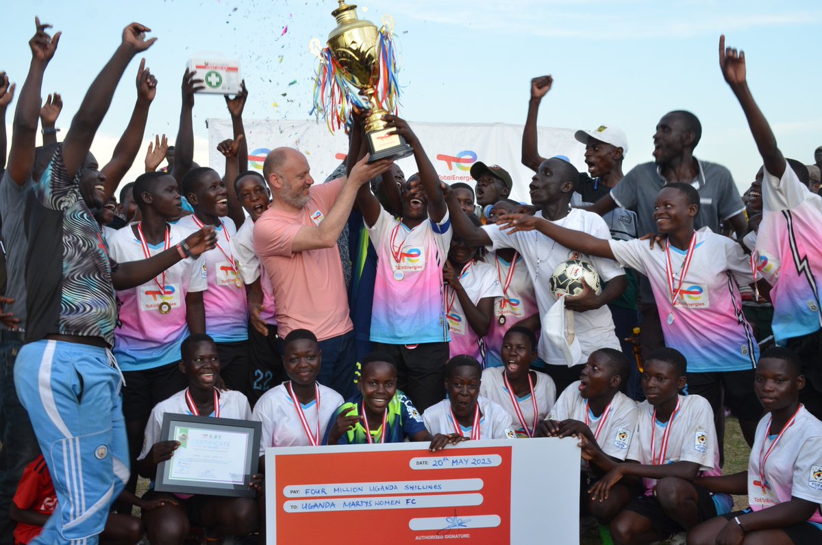 TotalEnergies Uganda (@totalenergiesug) on Twitter photo ๐๐๐๐๐ ๐๐๐๐๐๐๐
๐๐๐๐๐:Uganda Martyrs Women FC & Bugoigo Leopards FC Are Winners Of #TotalEnergiesEPUganda's Football Mini-League
The Mini-League attracted 96 teams from all sub-counties in the Buliisa district. See full press release๐tinyurl.com/TEPU-BULIISA-Mโฆ ๐๐๐๐๐ ๐๐๐๐๐๐๐
๐๐๐๐๐:Uganda Martyrs Women FC & Bugoigo Leopards FC Are Winners Of #TotalEnergiesEPUganda's Football Mini-League
The Mini-League attracted 96 teams from all sub-counties in the Buliisa district. See full press release๐tinyurl.com/TEPU-BULIISA-Mโฆ