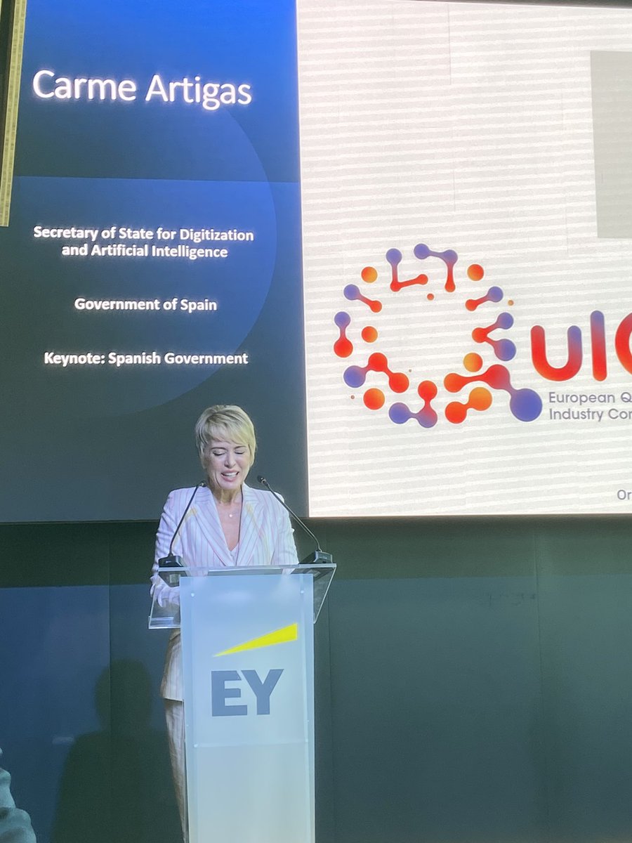 Tanya Suarez (@tanya_suarez) on Twitter photo Starting the <a href="/EuroQuIC/">European Quantum Industry Consortium - QuIC 🇺🇦</a> plenary in Madrid with a welcome from <a href="/carmeartigas/">Carme Artigas</a> - we need to work together across Europe to be a #quantumsuperpower Starting the <a href="/EuroQuIC/">European Quantum Industry Consortium - QuIC 🇺🇦</a> plenary in Madrid with a welcome from <a href="/carmeartigas/">Carme Artigas</a> - we need to work together across Europe to be a #quantumsuperpower
