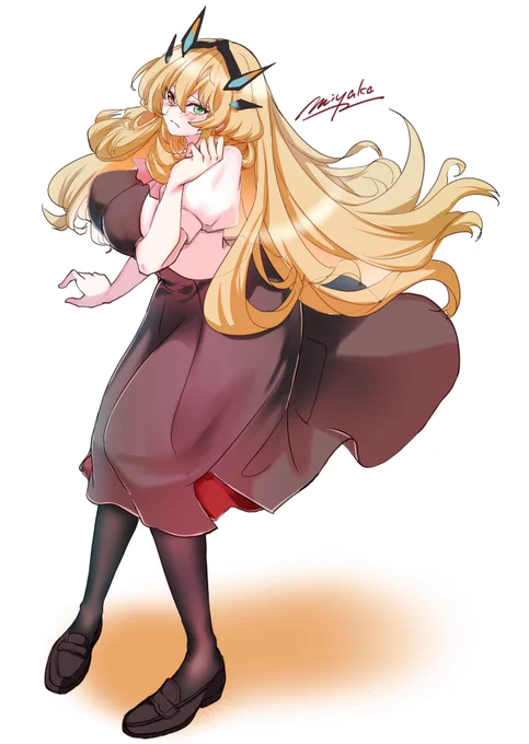 制服お嬢様なバゲ子も見てください