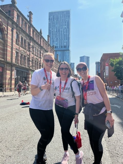 More #teamkatie photos from the Manchester 10k yesterday