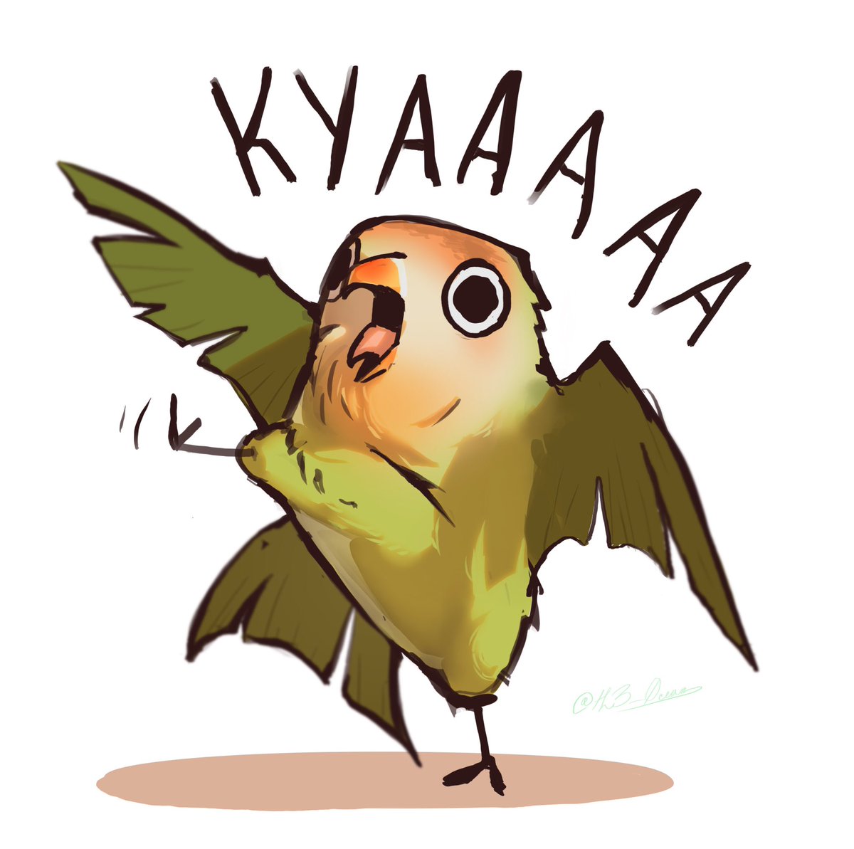 Th3_0cean's tweet photo. COOPER (my friend’s bird) we want him to be a star

#art #artwork #BIRD #digitalart https://t.co/Iybl9oHH9b