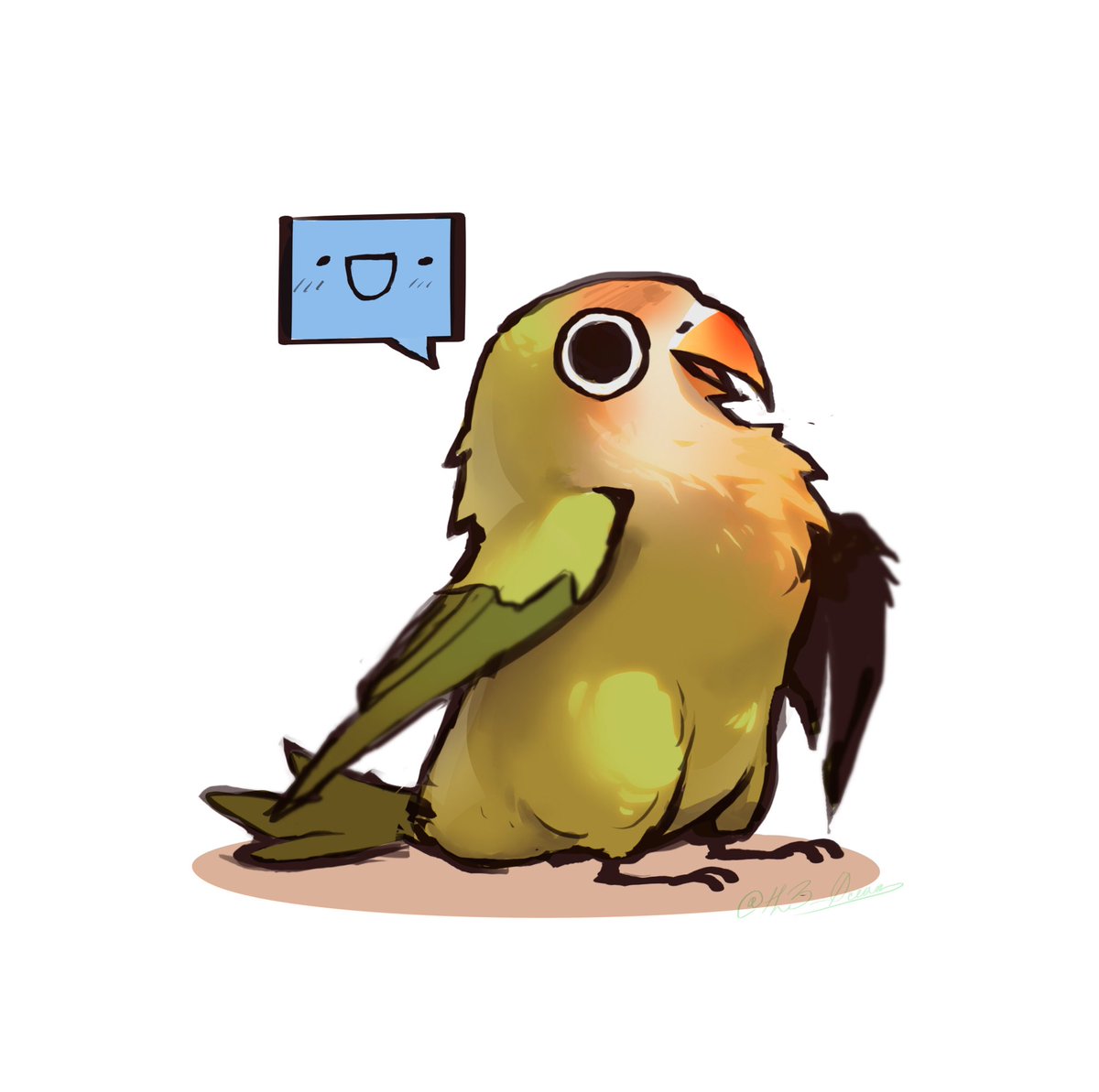 Th3_0cean's tweet photo. COOPER (my friend’s bird) we want him to be a star

#art #artwork #BIRD #digitalart https://t.co/Iybl9oHH9b