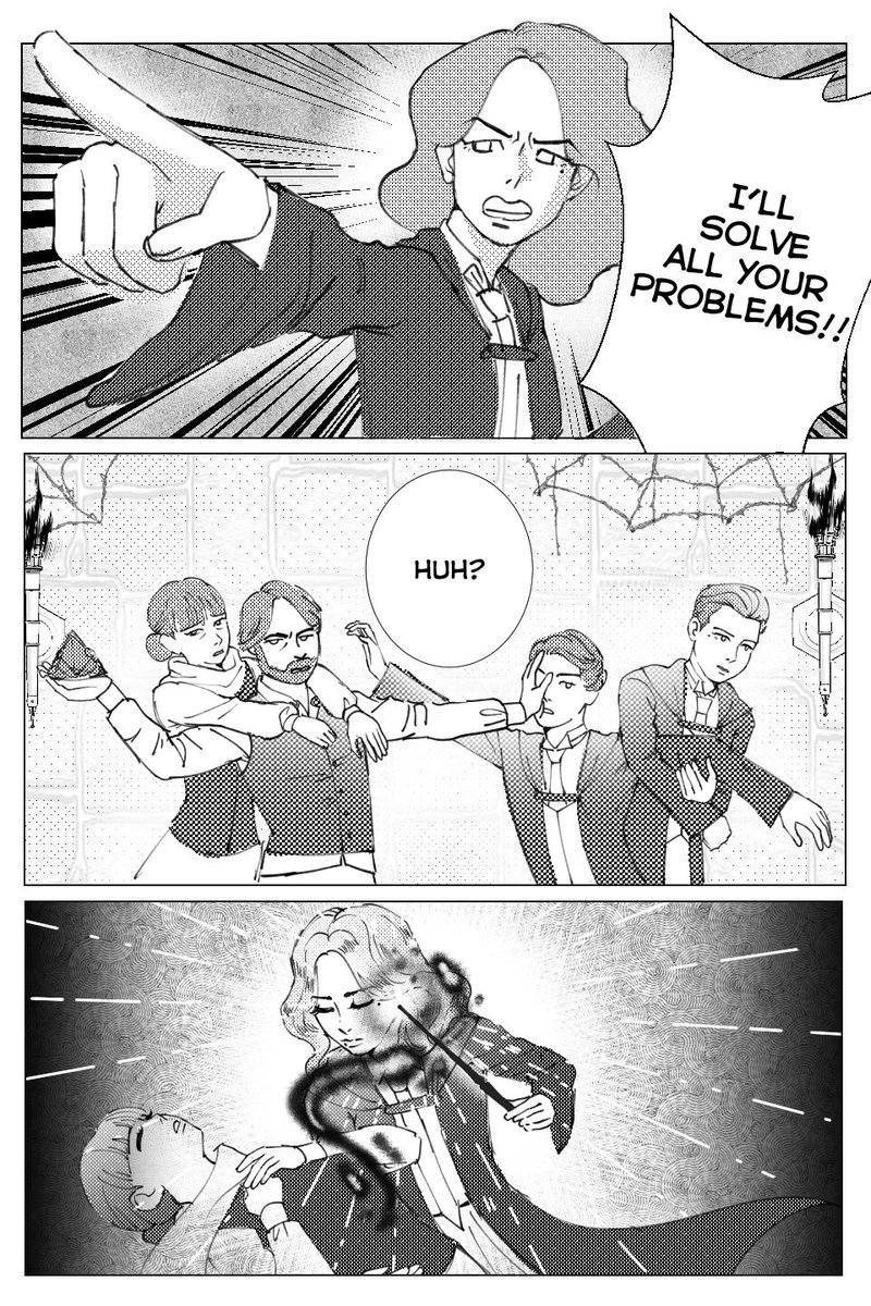 hummingmuggle01's tweet photo. MC saves the Sallows #HogwartsLegacy #SebastianSallow #OminisGaunt #SolomonSallow #AnneSallow https://t.co/EDXOtGZMfx