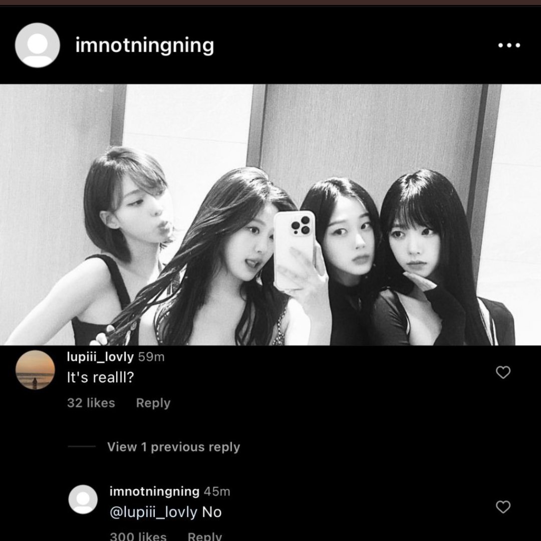 jiminpp4's tweet photo. unserious ningning😂
BON VOYAGE AESPA
#aespa #Cannes2023 #ningni
@aespa_official https://t.co/rSLPr6j6Dd