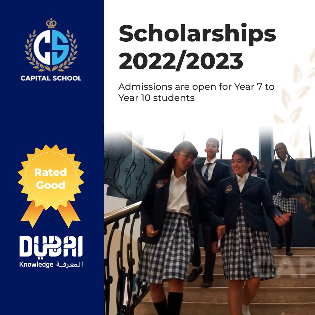 capitalschdxb's tweet photo. Looking for the right school for your children?
At Capital School, we uncover the magic in each child and ensure they make the most of the experiences offered to them.
Our school is rated "GOOD" by the KHDA (2023).
Chat online (WhatsApp): 00971 55 694 9360 https://t.co/bqTS7I1GrI