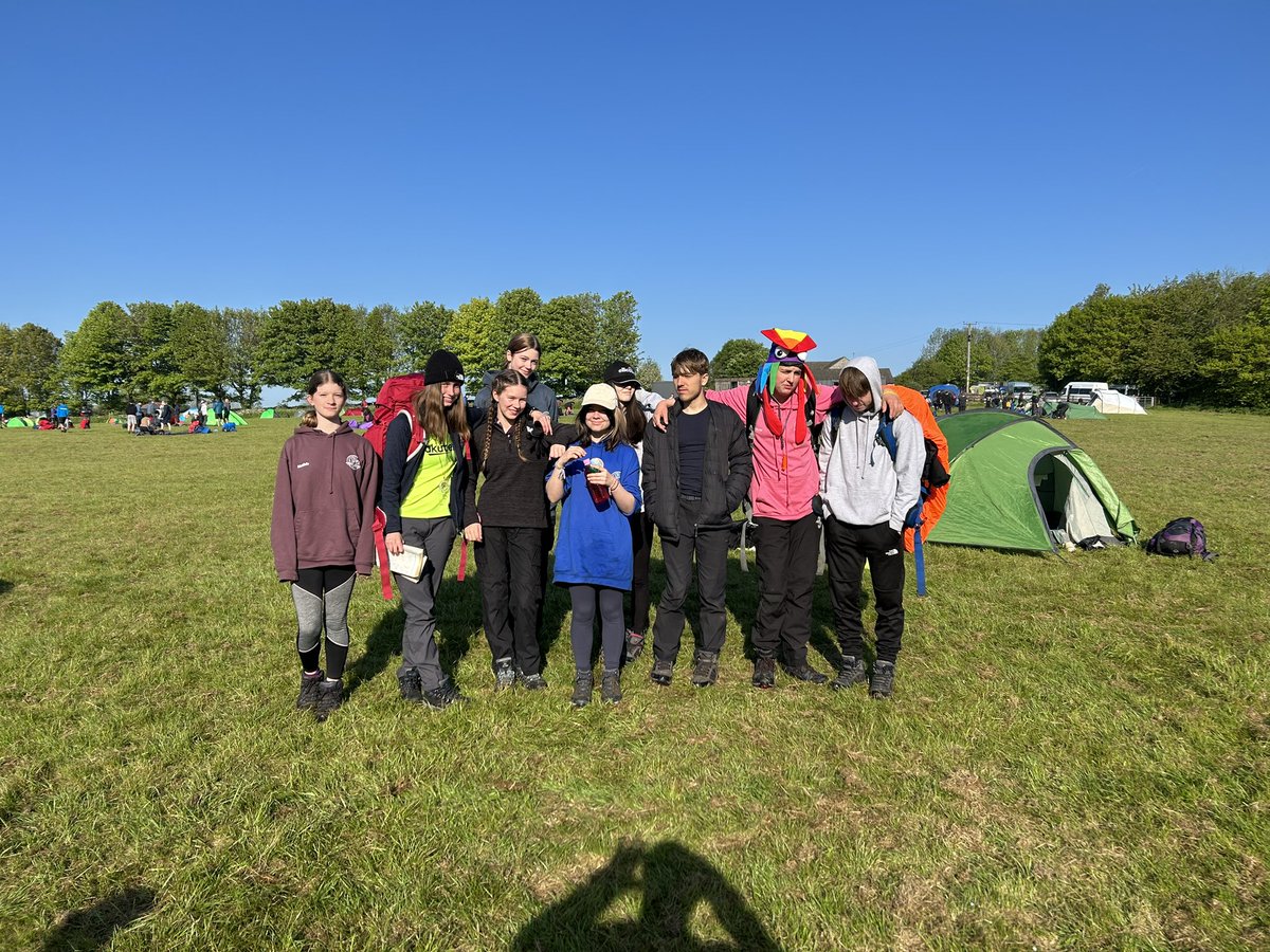 Well what a glorious weekend. Weather was great, students were excellent and excelled in the heat, couldn’t ask more of how well they represented themselves and the school. We have had some great laughs and they have made some good memories. Ready for a rest #dofe #outdoors