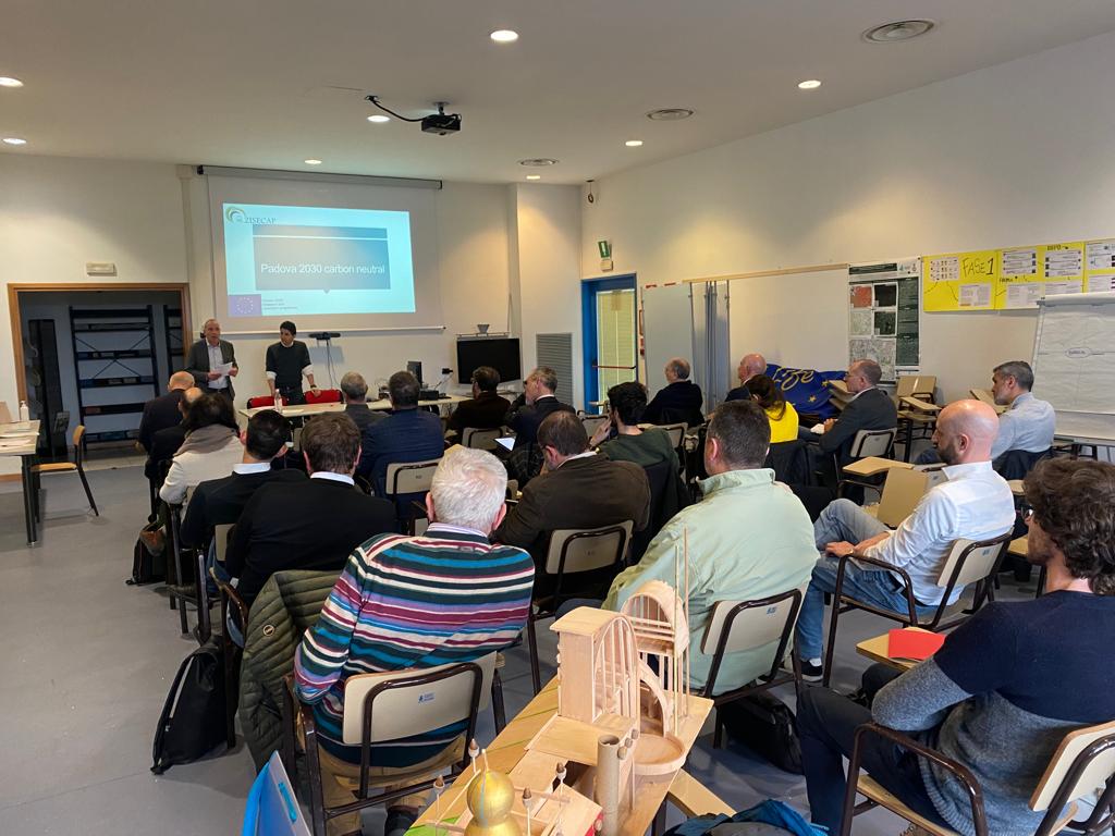 2Isecap's tweet photo. First Padova living lab event "Participatory path towards Padova 2030" took place on 21 March.
Already six follow-up events has also happened. You can read about first meeting here: https://t.co/zgkVoCNbFv
Information about other meetings coming soon.
#2ISECAP #H2020 #livingLabs https://t.co/7Dg7jZQ3p2