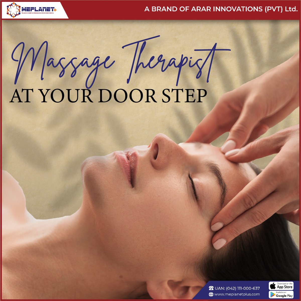 meplanetplus's tweet photo. Experience the luxury of a professional massage at home and say goodbye to body aches, stress, and anxiety
#ArarGroup #ArarServices #ArarInnovation #MEPLANET+ #Peshawar #facialservices #goldfacial #dermafacial #hydrafacial #janssenfacial #beauticianservice #salonathome https://t.co/sQvMmdmsYx