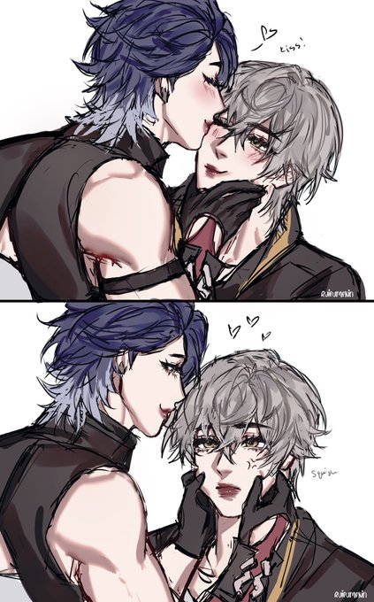They Kissing #samcae #sampo #caelus #HonkaiStarRail