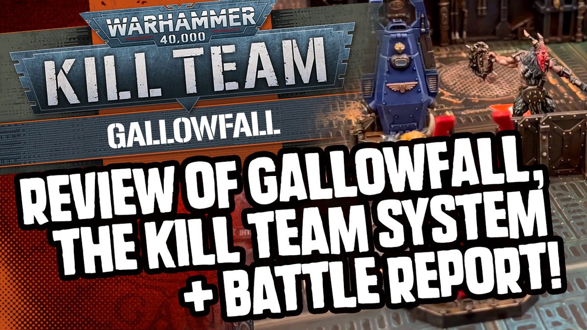 EOGamers's tweet photo. It started with a look at #GamesWorkshop's #KillTeam #Gallowfall ... then it expanded into a review of the whole #KillTeam system ... and finally I added a battle report! @warhammer #warhammercommunity
https://t.co/N2oBxAwnIk https://t.co/BFzTtDqW7v