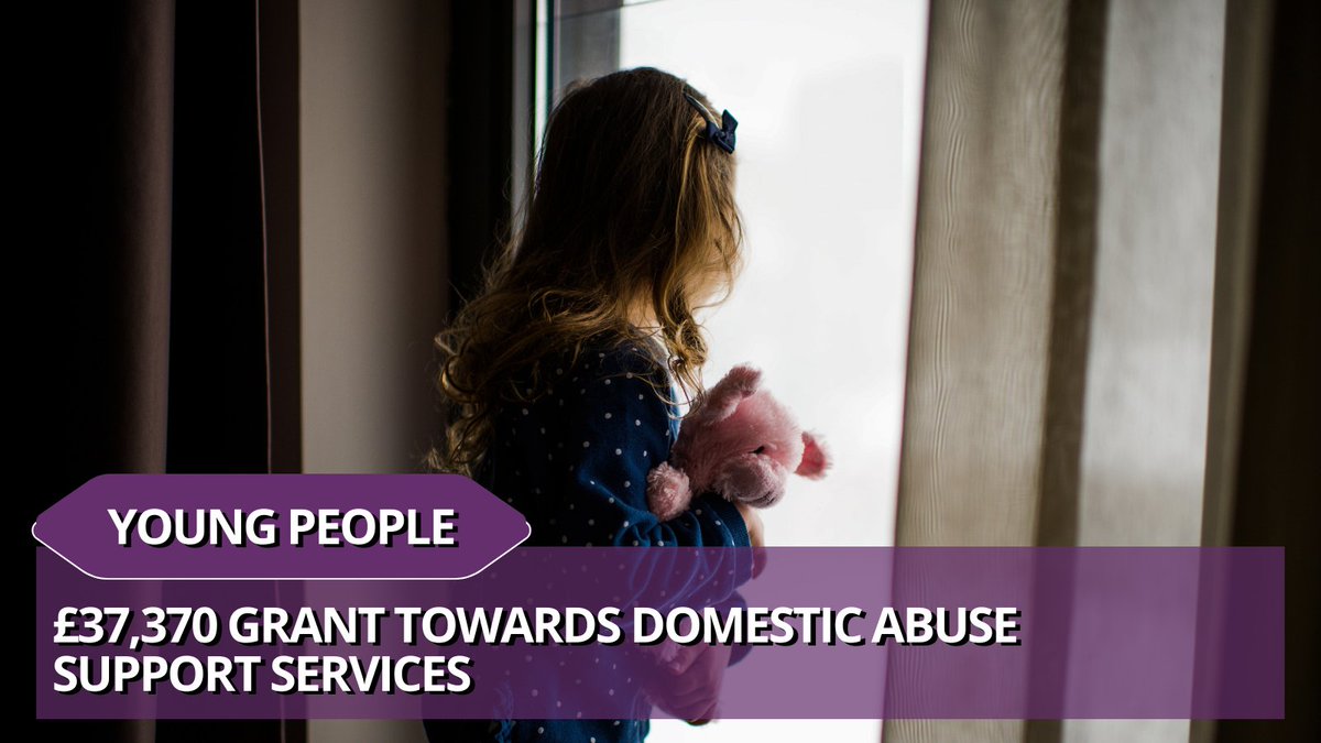 Did you know there are 750,000 child incidents of domestic abuse reported every year in the UK? 

Our grant to <a href="/LeewayDV/">Leeway</a> will support over 200 young people by offering them a safe space to work through issues, build safe relationships, and make positive choices 💜