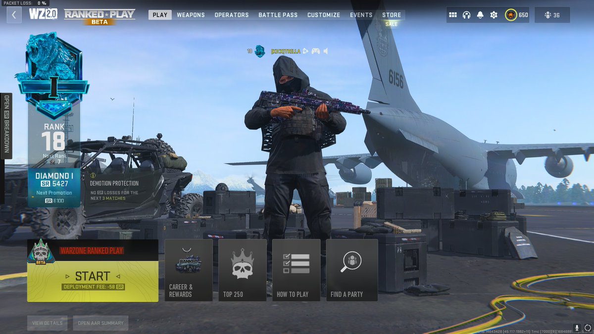 Trillz's tweet image. Diamond Gang💎#warzoneranked