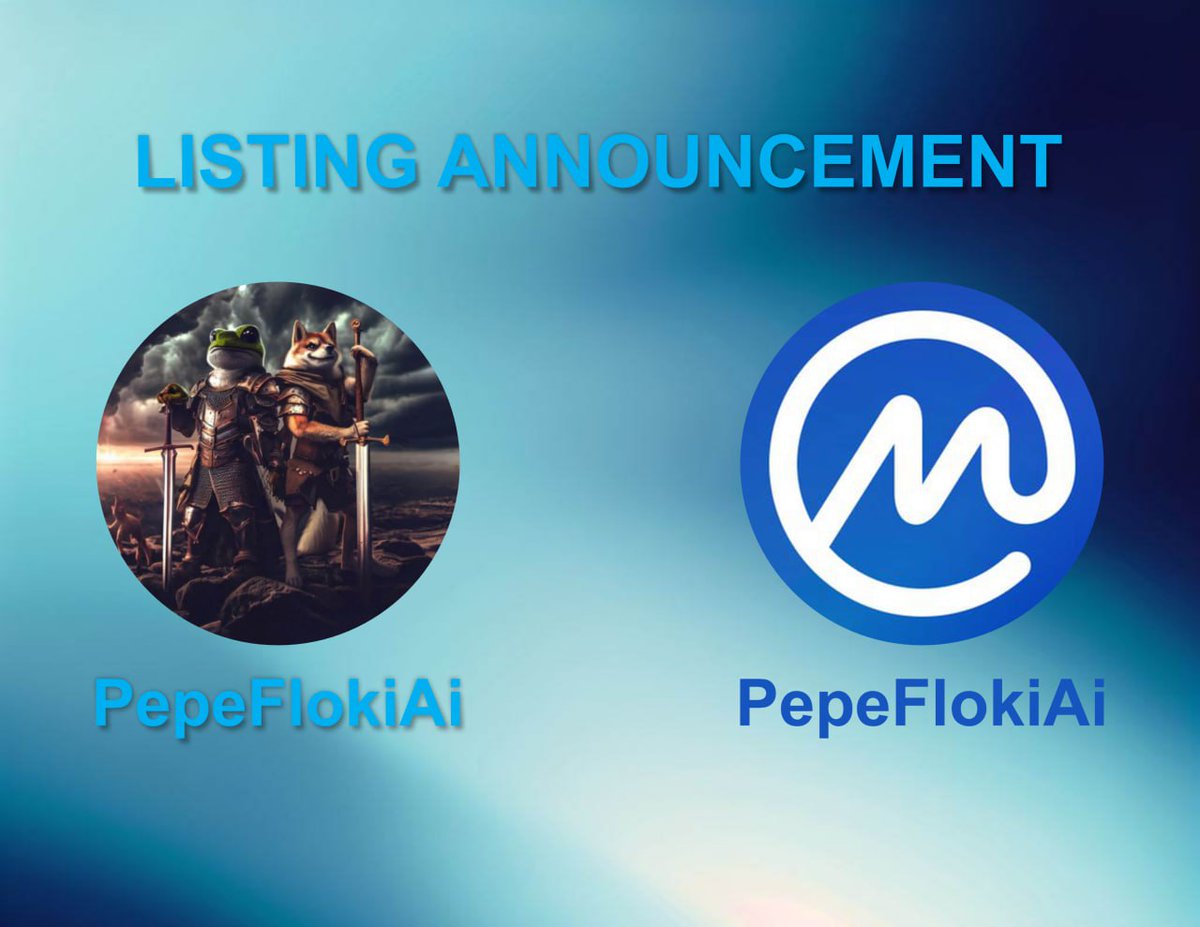 🚀 PepeFlokiAi (PFA) is now listed on <a href="/CoinMarketCap/">CoinMarketCap</a>! This innovative token is designed for the community and creating a decentralized ecosystem. Ready to join us? Buy PFA on PancakeSwap pancakeswap.finance/swap?outputCur… To The Moon!  🌕 #PepeFlokiAi #Cryptocurrency #Listing #BSC #BSCGems