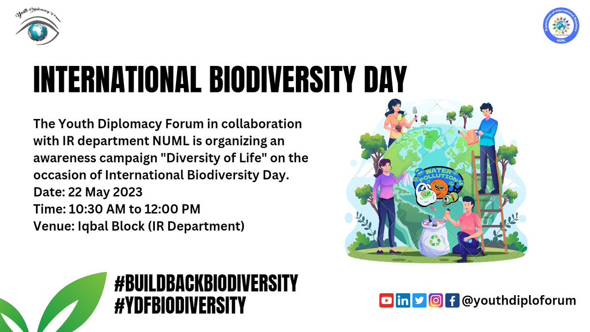 We should preserve every scrap of biodiversity as priceless while we learn to use it and come to understand what it means to humanity. #BuildBackBiodiversity #YDFBiodiversity #biodiversity